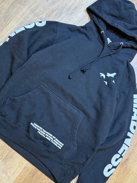 Shinedown Hoodie 2008 Sound Of Madness Album Concert Tour Black Album S - Picture 2 of 6